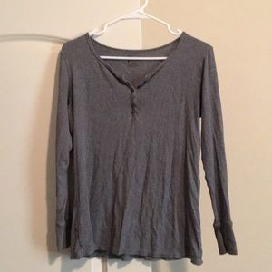 Grey jersey right long sleeve